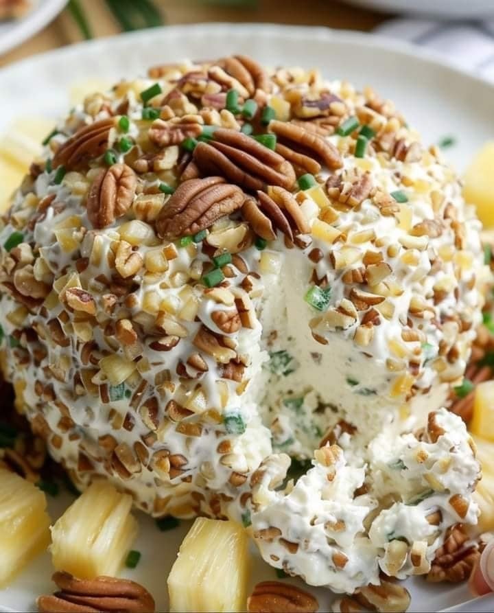 Delicious Pineapple Cheeseball 🧀🍍 465747961_1083582899834291_5579745417577223620_n
