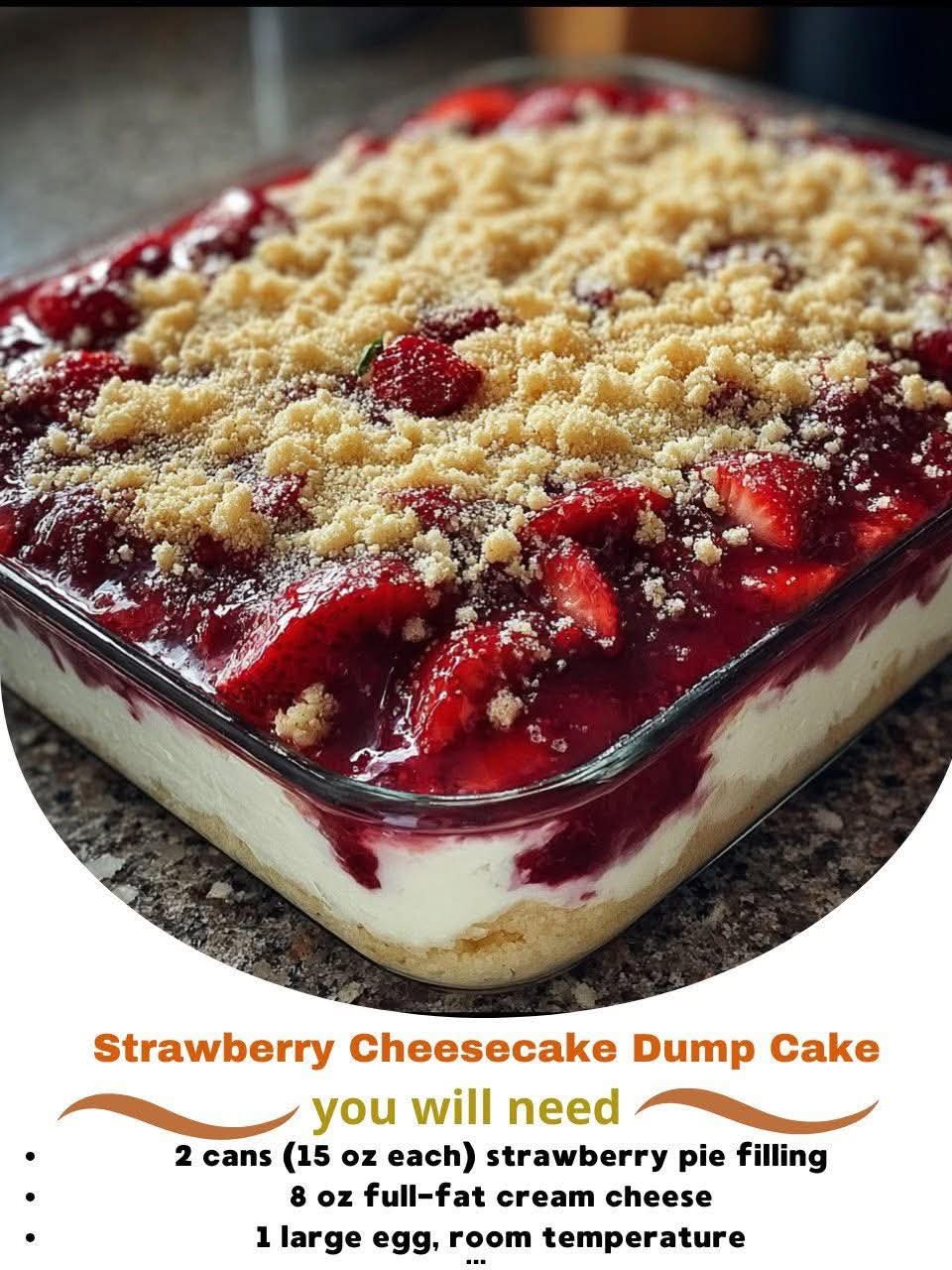 STRAWBERRY CHEESECAKE DUMP CAKE — SWEET, FB_IMG_1763507287128