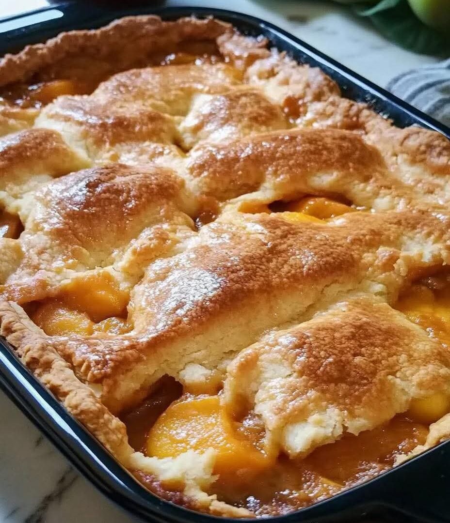 Grandma’s Old-Fashioned Peach Cobbler FB_IMG_1767851948979